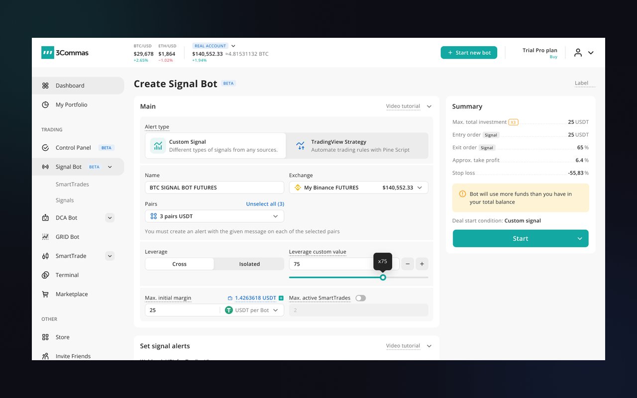 Bot status and edge cases
